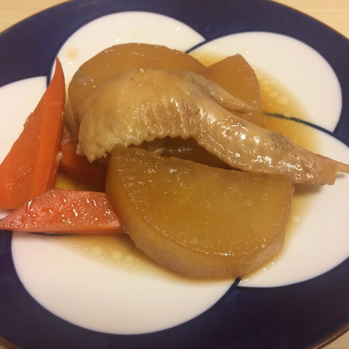 炊飯器の煮込みモードで大根と手羽の煮物 レシピ 作り方 By 苺 楽天レシピ 炊飯器の煮込みモードで大根と手羽の煮物 レシピ 作り方 By 苺 楽天レシピ